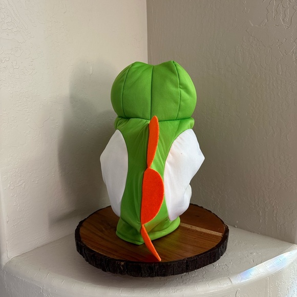 Nintendo Yoshi Adult Costume Hat - Green, White, Orange - Picture 10 of 12